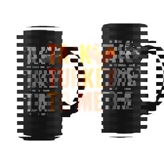 Talk Turkey To Me Turkey Thanksgiving Couples Matching Coffee Mug - Monsterry