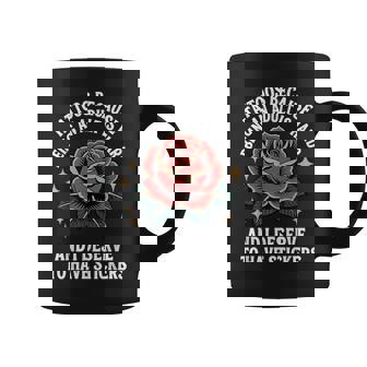 Tattoos Because Being An Adult Is Hard Deserve Coffee Mug | Seseable FR