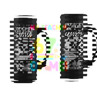 My Teacher Survived 67 Days Of Me 100 Days Of School Coffee Mug | Mazezy