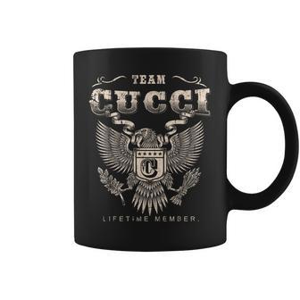Team Cucci Lifetime Member Cucci Name Coffee Mug - Thegiftio UK
