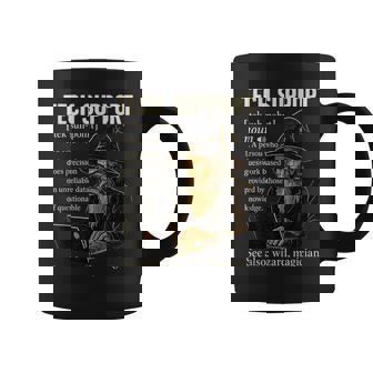 Tech Support Definition Computer Geek Programmer Coffee Mug - Monsterry