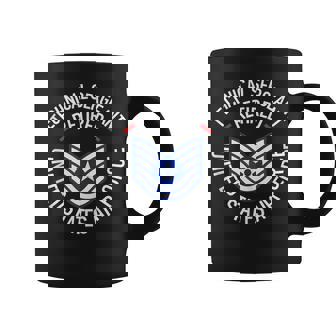 Technical Sergeant TSgt Retired Air Force Retirement Tank Top Coffee Mug | Mazezy