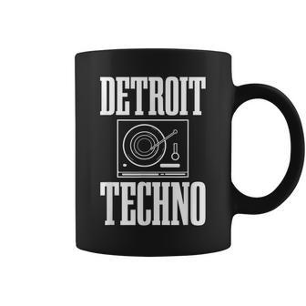 Techno Musicinilo Detroit Techno Taza de café - Regaloses