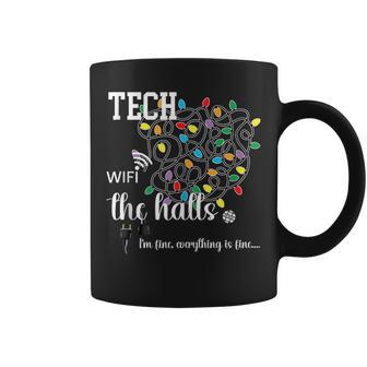 Technology Teacher Christmas Information Teacher STEM STEAM Tank Top Coffee Mug | Mazezy