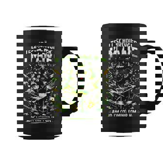 Tell Schrodinger I'm Alive Science Humor Black Cat Physic Coffee Mug | Seseable CA