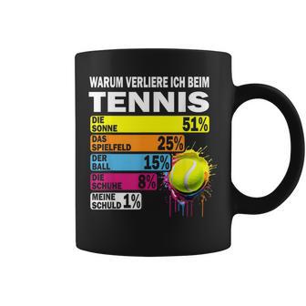 Tennis Motiv Ausredeerlierer Training Tennis Tassen - Geschenkecke