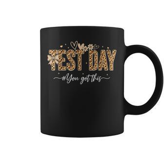 Test Day Leopard Teacher Testing Day You Got This Girl Women Coffee Mug - Thegiftio UK