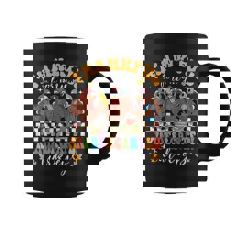 Thankful For My Kindergarten Turkeys Thanksgiving Teacher Coffee Mug - Monsterry