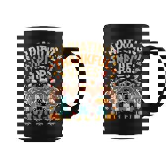 Thanksgiving Radiating Thankful Vibes X-Ray Radiology Tech Coffee Mug - Monsterry