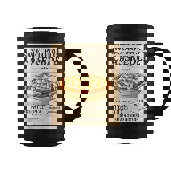 Thanksgiving Sweet Potato Casserole Retro Recipe Label Tank Top Coffee Mug | Mazezy