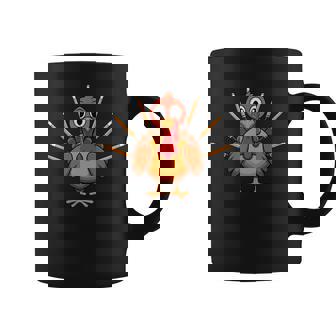 Thanksgiving Turkey Billiard Pool Player Billiards Coffee Mug | Mazezy