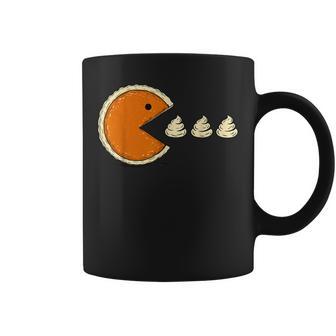 Thanksgiving Video Game Eating Turkey Gamer Women Coffee Mug | Seseable CA