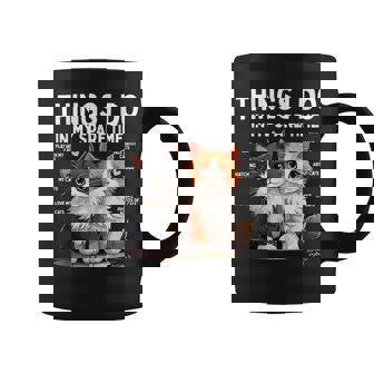 Things I Do In Mypare Time Cat Lover Men コーヒーマグ - Kawaiitshirt