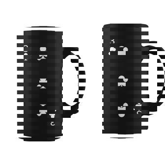 Three 3 Of Clubs トランプ ポーカーカード ブラックジャックカード コーヒーマグ - Kawaiitshirt