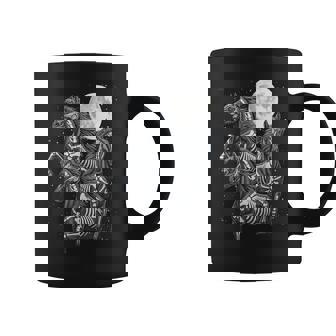 Three Horse Moon DÃa De Los Muertos Skeleton Horse Coffee Mug | Mazezy