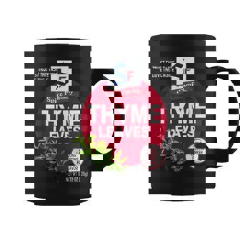 Thyme Leaves Halloween Spice Costume Group Matching Coffee Mug | Mazezy