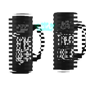 Thyme Queen Thyme Lover Cute Coffee Mug | Mazezy