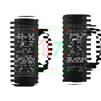 Tis The Season Christmas 67 Ugly Sweater Six Seven Gen Z 6 7 Coffee Mug | Mazezy