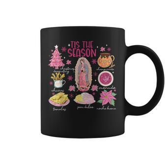 Tis The Season Coquette Mexican Christmas Pan Dulce Women Coffee Mug | Seseable FR