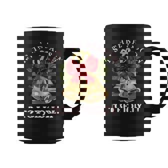 Tis The Season To Be Jolly Festive Christmas Holiday Coffee Mug | Mazezy