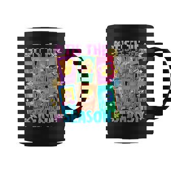 Tis The Season Mexican Food Latina Pan Dulce Christmas Coffee Mug - Monsterry