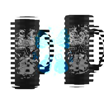 Together We Fight We Win Boxing Gloves Diabetes Awareness Coffee Mug | Mazezy