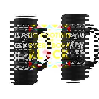 History I'm Rooting For Everybody ブラック アフリカ コーヒーマグ - Kawaiitshirt