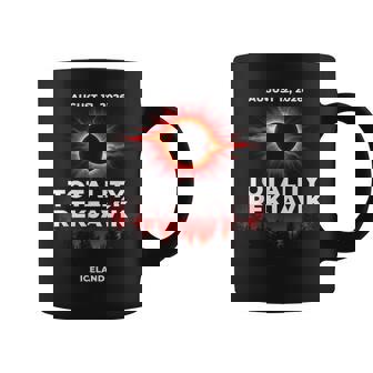 Totality Reykjavík 2026 Darkness Falls Iceland Sky Watchers Coffee Mug | Mazezy