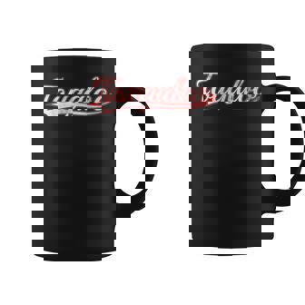 Tougaloo Mississippi Jackson Vintage Varsity Throwback Coffee Mug | Mazezy