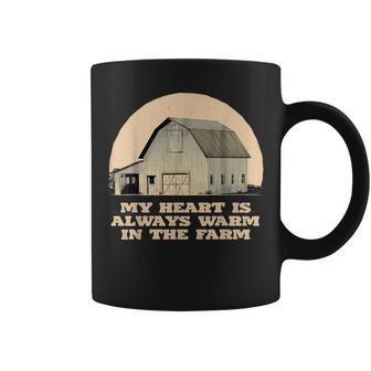 Toujours Chaud Dans La Ferme Famille Farmer Relatives Rancher Farming Tasse - Cadeauxyz