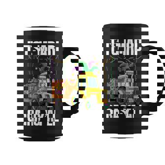 Tractor Lovers It's Mardi Gras Y'All Coffee Mug | Mazezy
