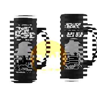 Trains Sorry I Tooted Locomotive Steam Engine Railroad Coffee Mug | Mazezy