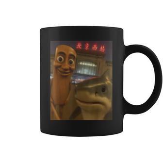 Tralalero Tralala & Tung Tung Sahur Italian Brainrot Coffee Mug - Thegiftio UK