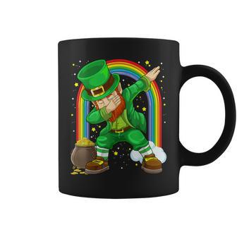 Trèfle Irlandais Pour Enfants -Aint Patrick Dabbing Leprechaun Tasse - Cadeauxyz