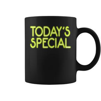 Trendy Neon Greenign Today'special コーヒーマグ - Kawaiitshirt