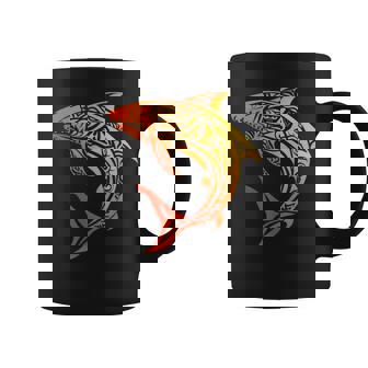 Tribal Shark Maori Hawaiian Tribal Coffee Mug - Thegiftio