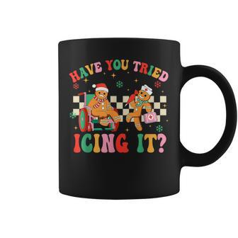 Have You Tried Icing It Gingerbread Nurse Christmas Coffee Mug - Thegiftio UK