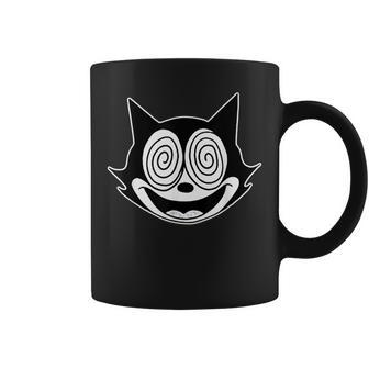 Trippy Cat Felix Coffee Mug - Thegiftio UK