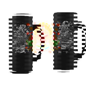 Turkey Reading Books Teacher Fall Thanksgiving Book Lovers Coffee Mug - Thegiftio