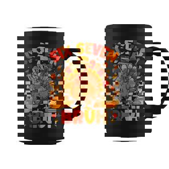 Turkey Six Seven Bruh 67 Thanksgiving Turkey Men Coffee Mug - Monsterry