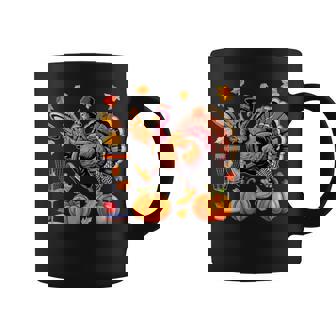 Turkey Thanksgiving Playing Disc Golf Matching Player Team Coffee Mug | Mazezy