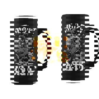 Turkey Time To Get Basted Retro Thanksgiving Women Coffee Mug | Seseable FR