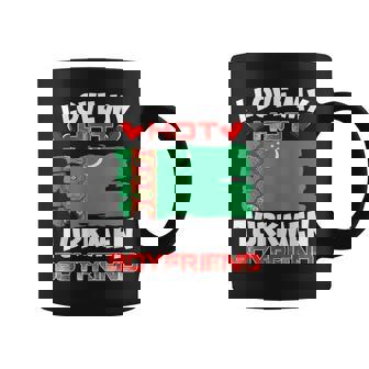 Turkmenistan I Love My Hot Turkmen Boyfriend Coffee Mug | Mazezy