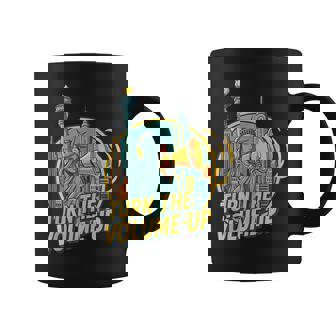 Turn The Volume Up Mayor New York City NYC Cool Patriotic Tank Top Coffee Mug | Mazezy