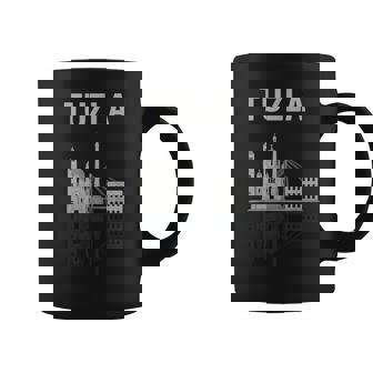 Tuzla Skyline Bosnia And Herzegovina Souvenir Coffee Mug | Mazezy