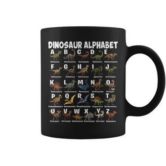 Types Of Dinosaurs Alphabet A-Z Dino Girls Boys Dinosaur Coffee Mug - Thegiftio UK