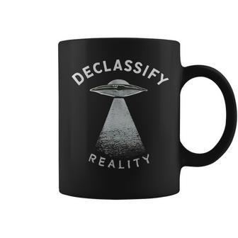 Ufo Uap Disclosure Extraterrestrial Alien Declassify Reality Coffee Mug - Thegiftio UK