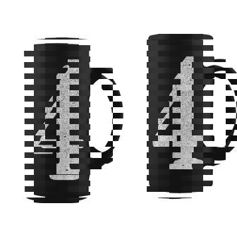 Un Avec Le Chiffre Quatre Tasse - Cadeauxyz