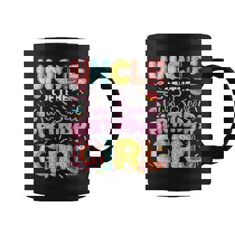 Uncle Of The Two Sweet Birthday Girl Donut 2Nd Birthday Coffee Mug | Seseable UK