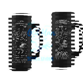 Never Underestimate An Old Man Who Loves Scuba Diving Tank Top Coffee Mug | Mazezy